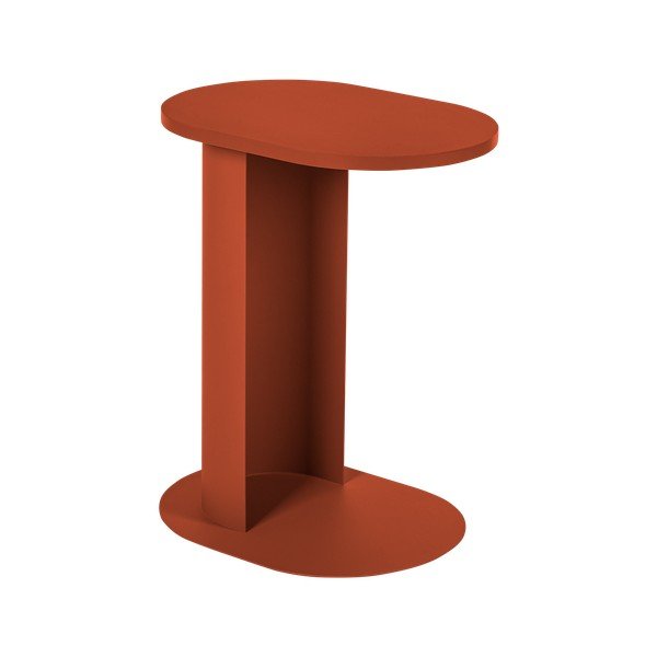 Метална странична масичка 48x34 cm Nuno – noo.ma