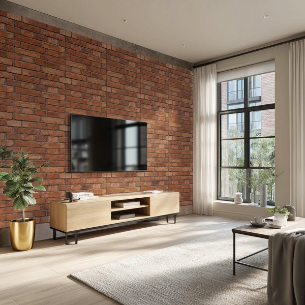 Текстилни акустични панели в комплект 2 бр. 60x60 cm Bricks – Styler-image-2