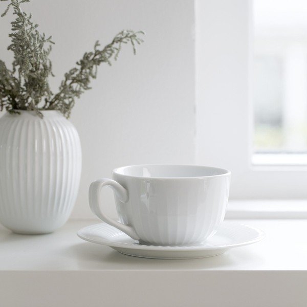 Бяла порцеланова чаша Hammershoi, 250 ml Hammershøi - Kähler Design-image-2
