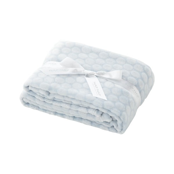 Синьо бебешко одеяло Nube, 110 x 80 cm - Tanuki