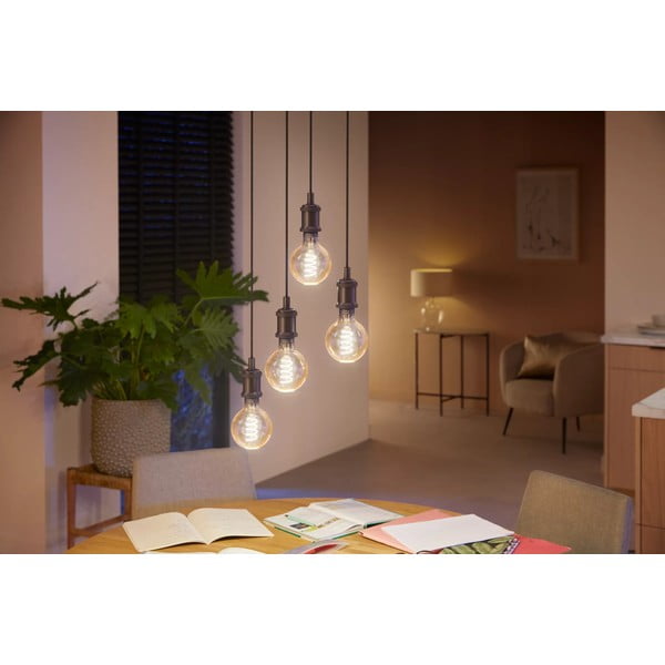 Smart крушка с нажежаема жичка  E27, 7 W White ambiance – Philips Hue-image-1