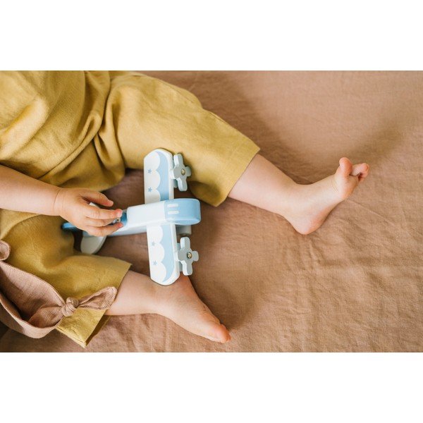 Детски оранжев ленен чаршаф Nature, 90 x 200 cm - Linen Tales-image-2