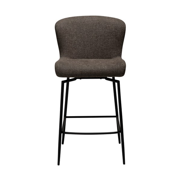 Кафяв тапициран бар стол (височина на седалката 67,5 cm) Glam – DAN-FORM Denmark-image-4