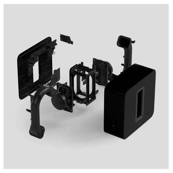 Черен преносим високоговорител Sub - Sonos-image-1