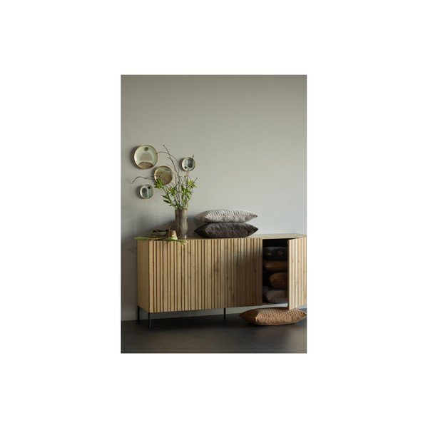 Карамелено кафява декоративна възглавница Toffee, 40 x 60 cm Fallon - WOOOD-image-2