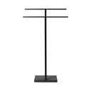 Черна метална стойка за кърпи, височина 86 cm - Blomus