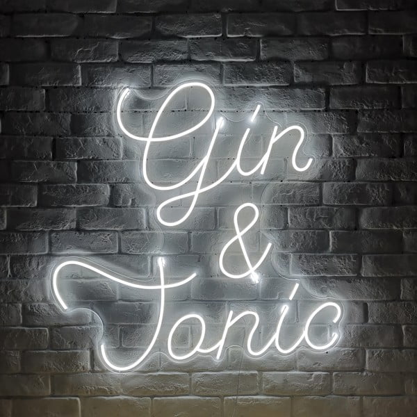 Бяла стенна лампа Gin and Tonic, 80 x 79 cm Gin & Tonic - Candy Shock