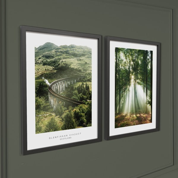 Картини в комплект от 2 бр. 30x40 cm Woods – Styler-image-2