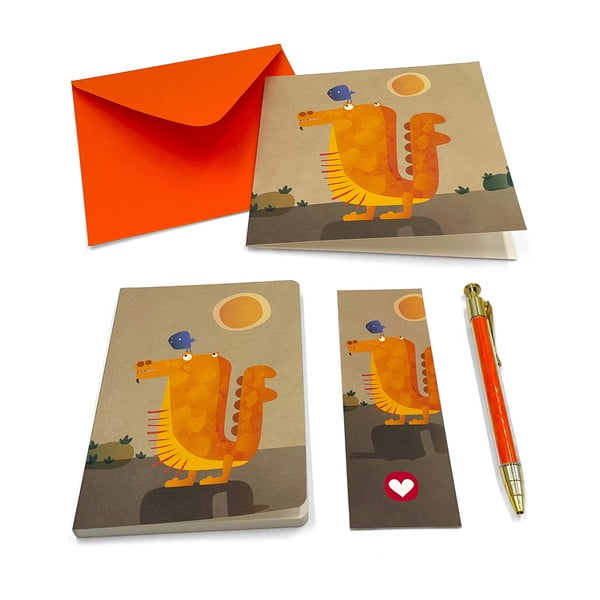 Подарък комплект за писане с пожелания Dragon - Kartos