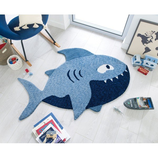 Детски килим , 90 x 150 cm Shark - Flair Rugs-image-4