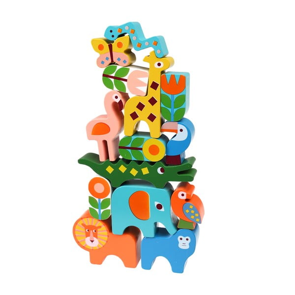 Дървена кула за изграждане Wild Wonders – Rex London-image-2