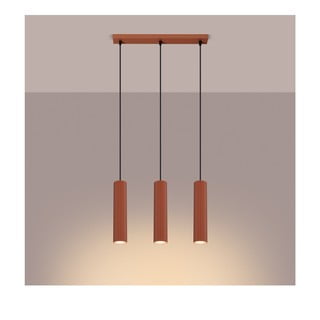 Висящо осветително тяло в тухлен цвят Gleam – Nice Lamps