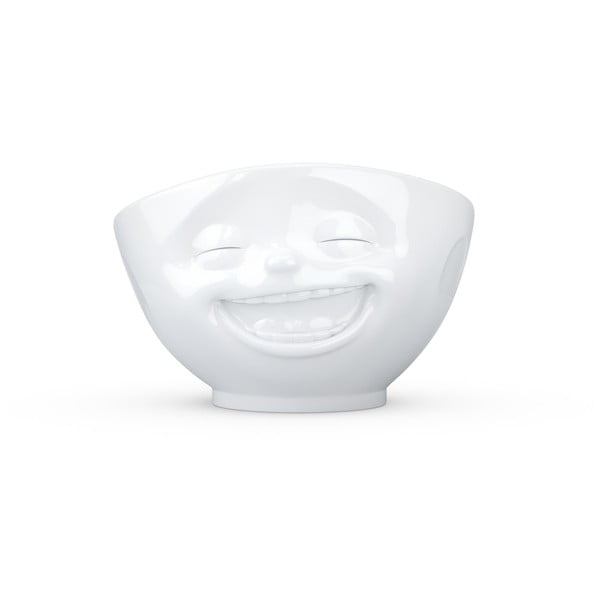 Бяла порцеланова купа за смях - 58products