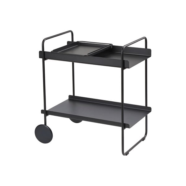 Метална маса за сервиране на колела 40,5x61 cm A-Cocktail - Zone-image-3