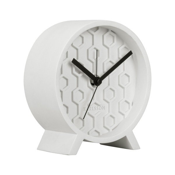 Часовник с будилник ø 13 cm Honeycomb - Karlsson-image-2