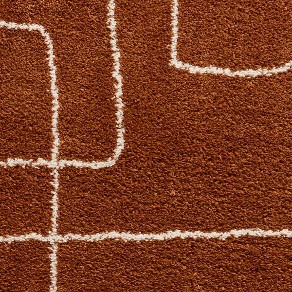 Червен килим от теракота , 160 x 220 cm Boho - Think Rugs-image-3