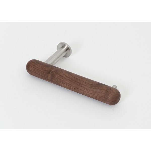 Стенна поставка за тоалетна хартия от орехово дърво Yoku - Wireworks-image-3