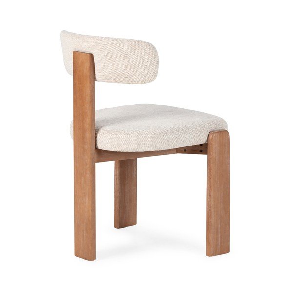 Кремави тапицирани трапезни столове в комплект 2 бр. Nadia – MOME-image-4