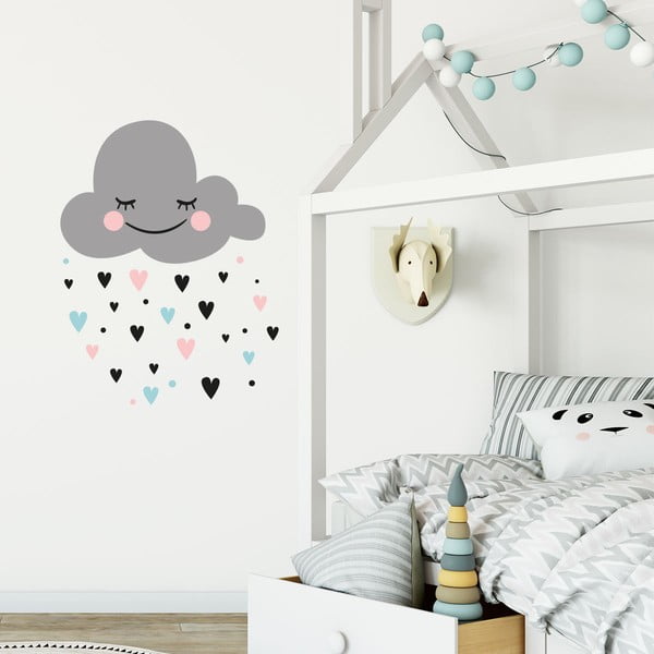 Комплект стикери за стена Cloud - Ambiance-image-1