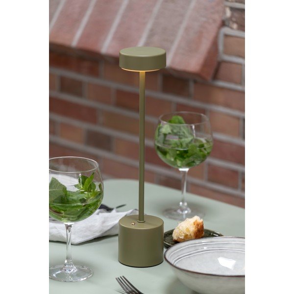 LED настолно/преносимо външно осветително тяло с USB ø 8 cm Ganar LED – Leitmotiv-image-1