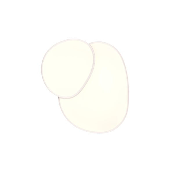 Бяла LED светлина за таван 63,5x77 см Rise - Trio-image-1