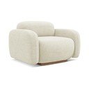 Кремав модул за диван от букле Ailani – Makamii