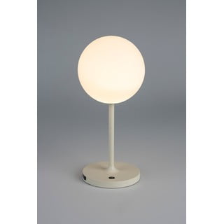 Кремава затъмняваща се настолна лампа (височина 33 cm) Hub – White Label