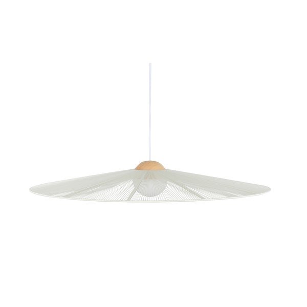 Бяло затъмняващо се висящо осветително тяло ø 80 cm Belle – Zuiver