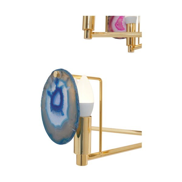 Метално висящо осветително тяло  в златист цвят Glamour – Premier Housewares-image-3