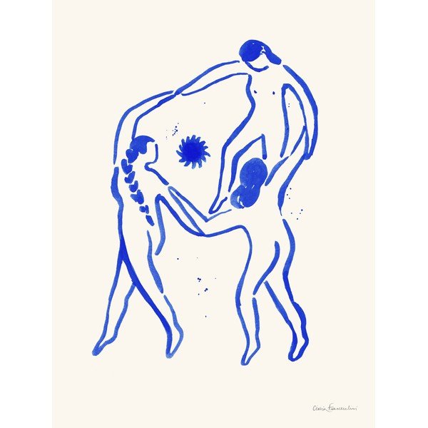 Постер 50x70 cm My Sisters – Cinzia Franceschini – The Poster Club