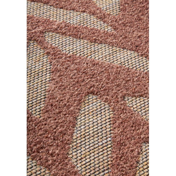 Външен килим от рециклирани влакна в тухлен цвят 200x290 cm Georgette – Villeroy&Boch-image-4