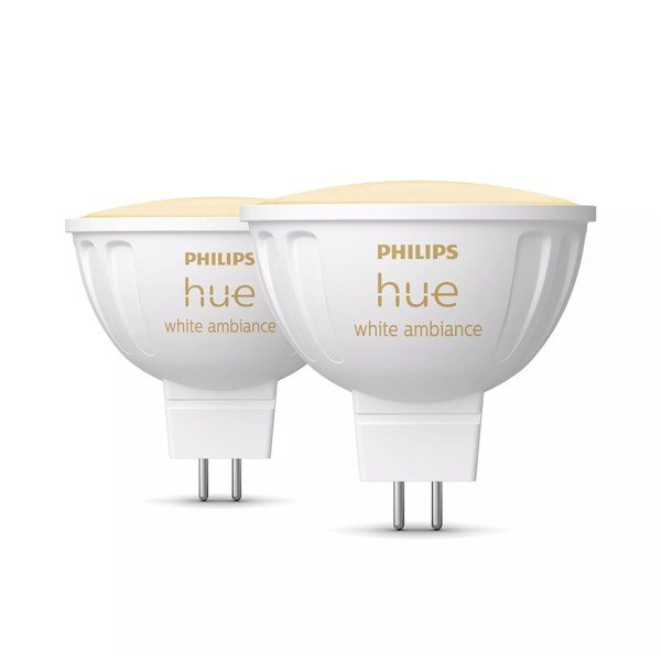 Комплект крушки 2 бр. GU 5,3, 5 W White ambiance – Philips Hue-image-1