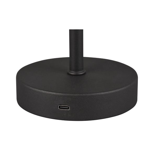 Матовочерна настолна LED лампа с възможност за димиране (височина 30 cm) Jeff - Reality-image-4