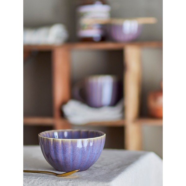 Тъмнолилава глинена купичка 400 ml Latina – Bloomingville-image-1