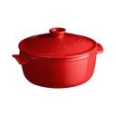 Керамичен съд за готвене с капак 3,9 l Flame – Emile Henry