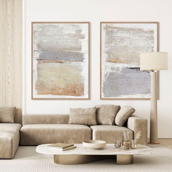 Ръчно рисувана картина 90x120 cm Scenario 1    – Malerifabrikken-image-2