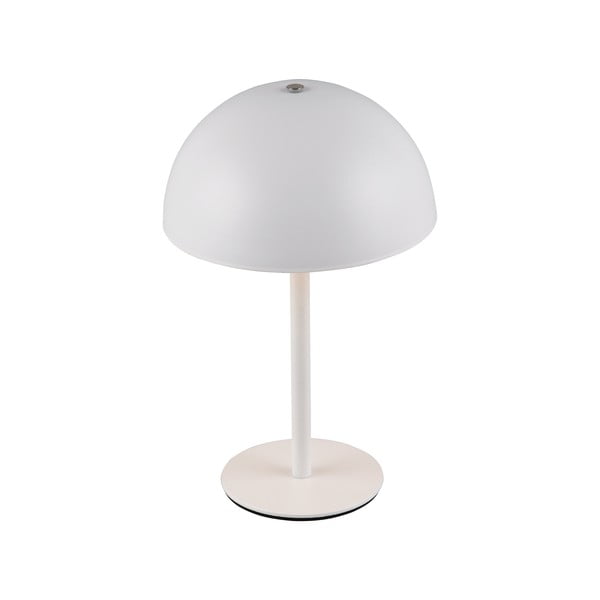 LED настолна лампа в матово бял цвят с метален абажур (височина 21 cm) Munoz – Trio-image-4