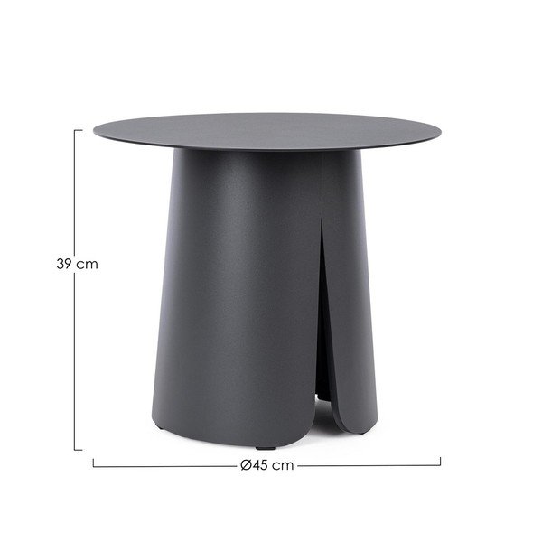 Алуминиева кръгла градинска масичка ø 45 cm Bryan – Bizzotto-image-2