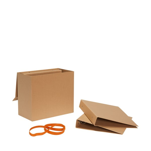 Картонен органайзер за докумнети Elo – Hübsch-image-2