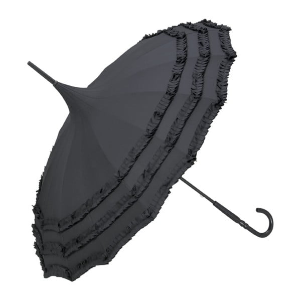 Черен чадър за бръснене Pagoda Amelie - Von Lilienfeld
