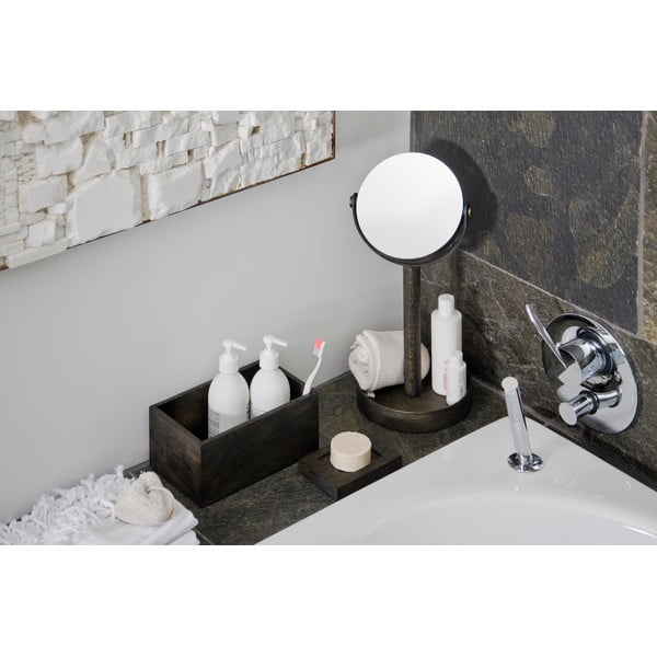 Кутия за съхранение от дъбово дърво Тъмно Mezza - Wireworks-image-1