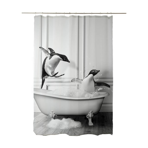 Завеса за душ 175x180 cm Showe Penguin - Little Nice Things