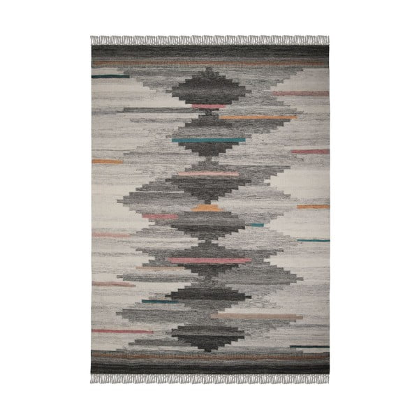 Сив килим , 160 x 230 cm Kanti - Flair Rugs
