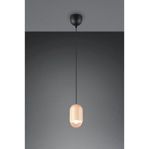 Бежово висящо осветително тяло ø 11 cm Nara – Reality-image-2