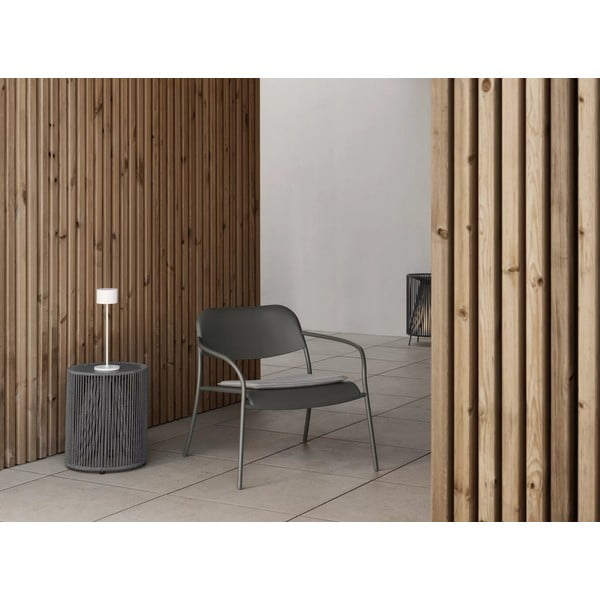 Метална кръгла градинска маса за съхранение ø 34 cm Rope – Blomus-image-2