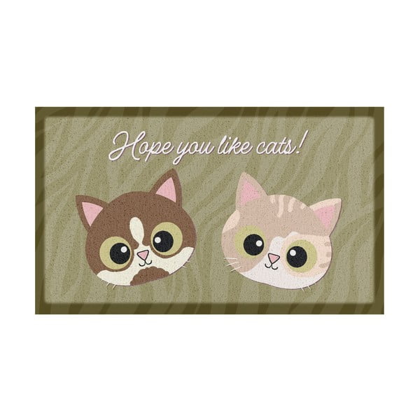 Изтривалка 40x70 cm Hope You Like Cats – Artsy Doormats