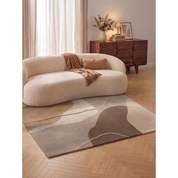 Кафяв вълнен килим 160x230 cm Muse – Villeroy&Boch-image-2