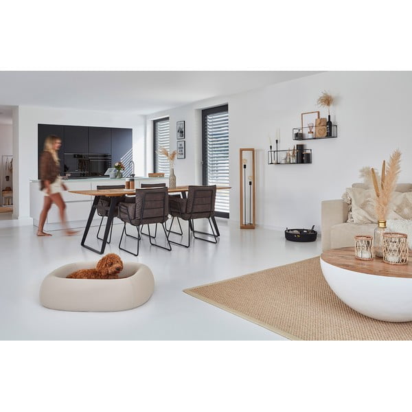 Светлокафяво легло за куче 76x93 cm Barca Taupe S/M – MiaCara-image-4