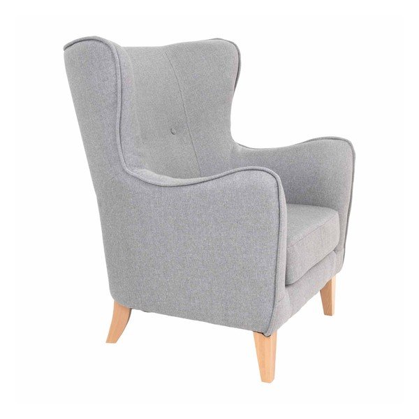 Светлосиво кресло Campo - House Nordic-image-3