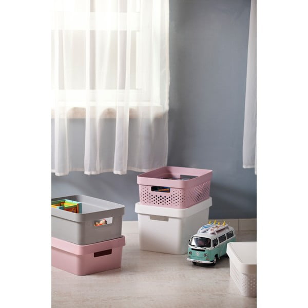 Отвори за бяла кутия за съхранение Infinity - Curver-image-3